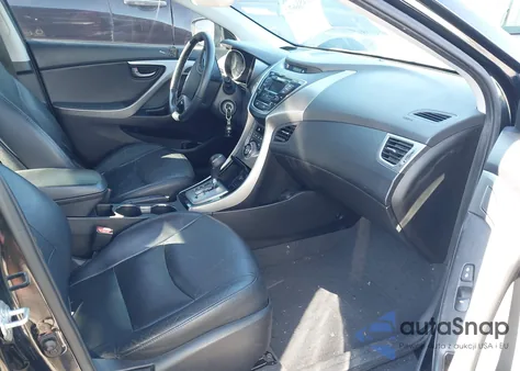 2013 Hyundai Elantra Limited from USA, damaged, VIN 5NPDH4AEXDH277534